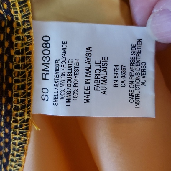 Men's L Columbia Nylon Packable Windbreaker Jacket NWOT - Picture 7 of 9